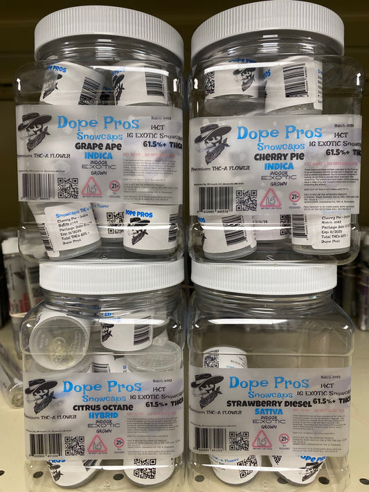DOPE PROS SNOWCAPS 1G, 14CT