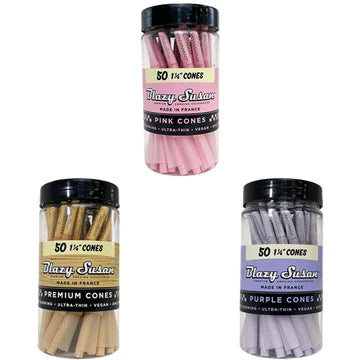 BLAZY SUSAN CONES JARS