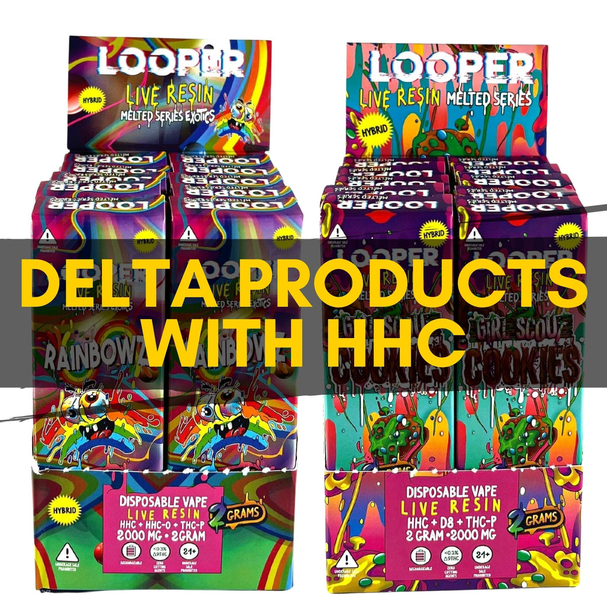 DELTA PRODUCTS WITH HHC