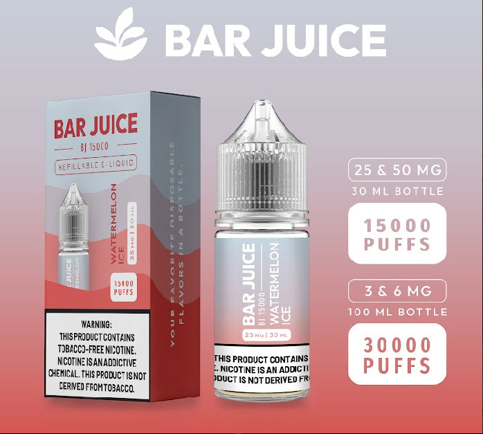 BAR JUICE 100ML 3MG