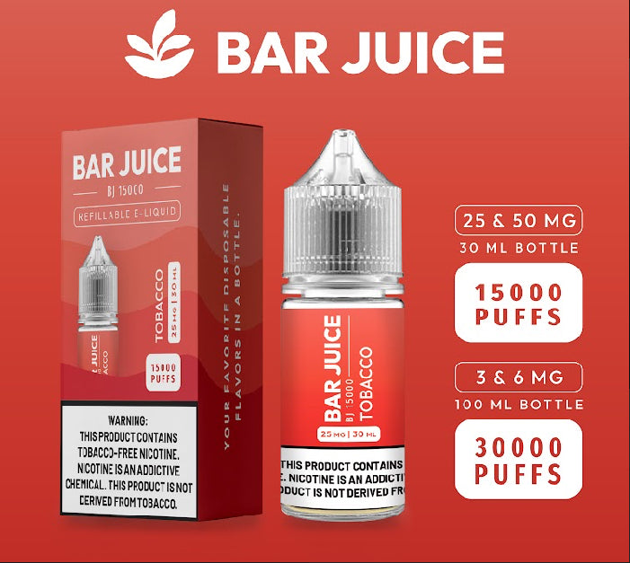 BAR JUICE 100ML 3MG