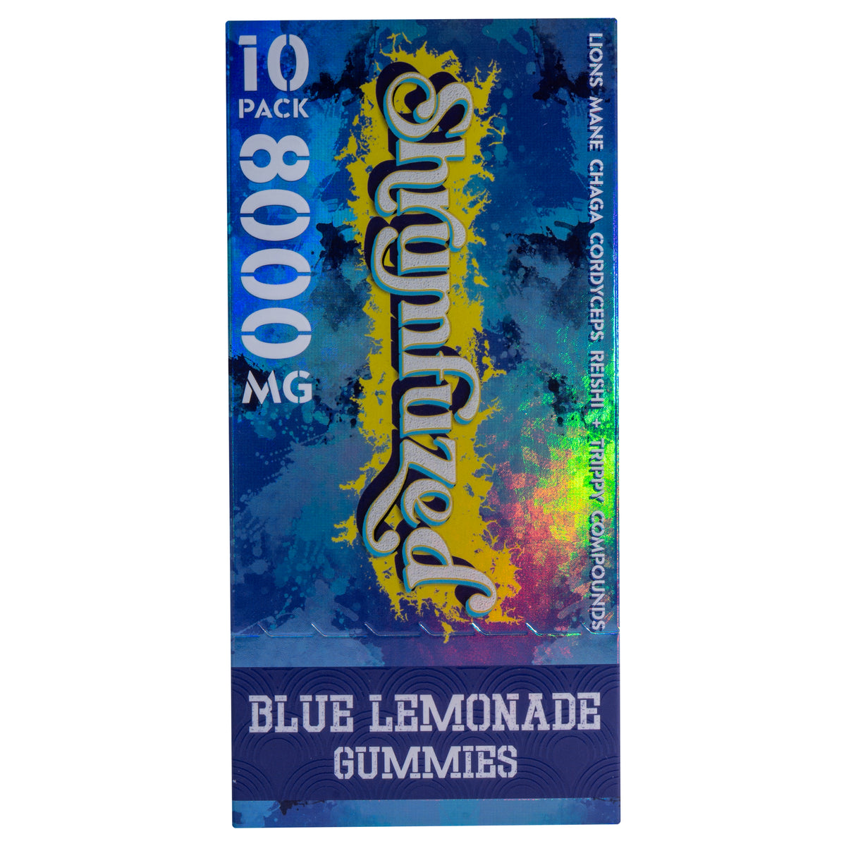 Shrumfuzed Mushroom Gummies 8000mg Nootropic tripy Blendz 10pk 5ct