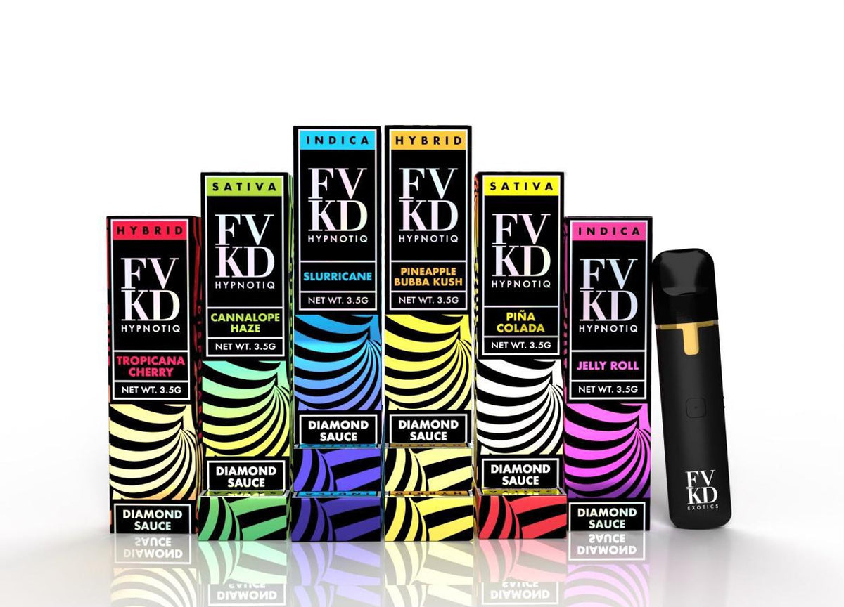 FVKD THC-A DIAMOND SAUCE 3.5G DISPOSABLE 6CT