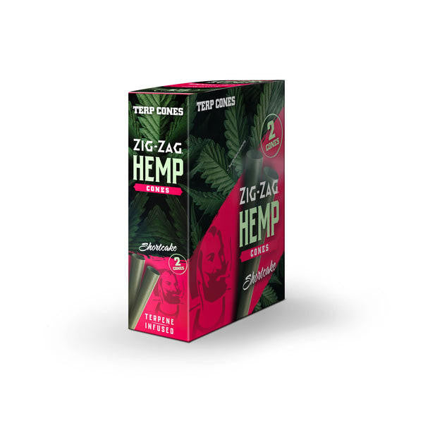 ZIG ZAG 2PK TERP HEMP CONES / 15CT