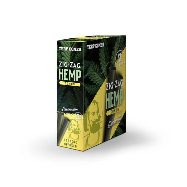 ZIG ZAG 2PK TERP HEMP CONES / 15CT
